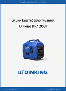 Grupo Electrógeno Inverter Dinking DK1200I - Ficha Técnica