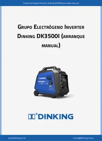 Grupo Electrógeno Inverter Dinking DK3500I (arranque manual) - Ficha Técnica