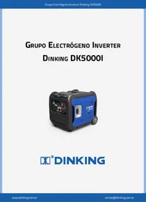 Grupo Electrógeno Inverter Dinking DK5000I - Ficha Técnica