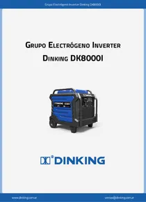 Grupo Electrógeno Inverter Dinking DK8000I - Ficha Técnica